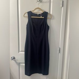 Tommy Hilfiger navy blue midi dress